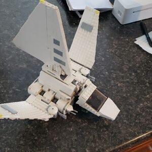 Lego Spacecraft Building Set - White and Gray